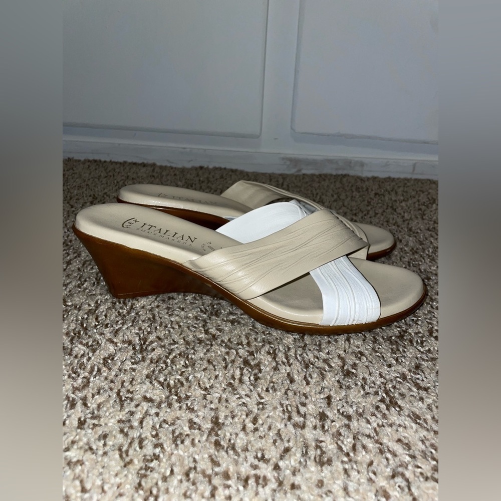 italian shoemakers wedge sandals